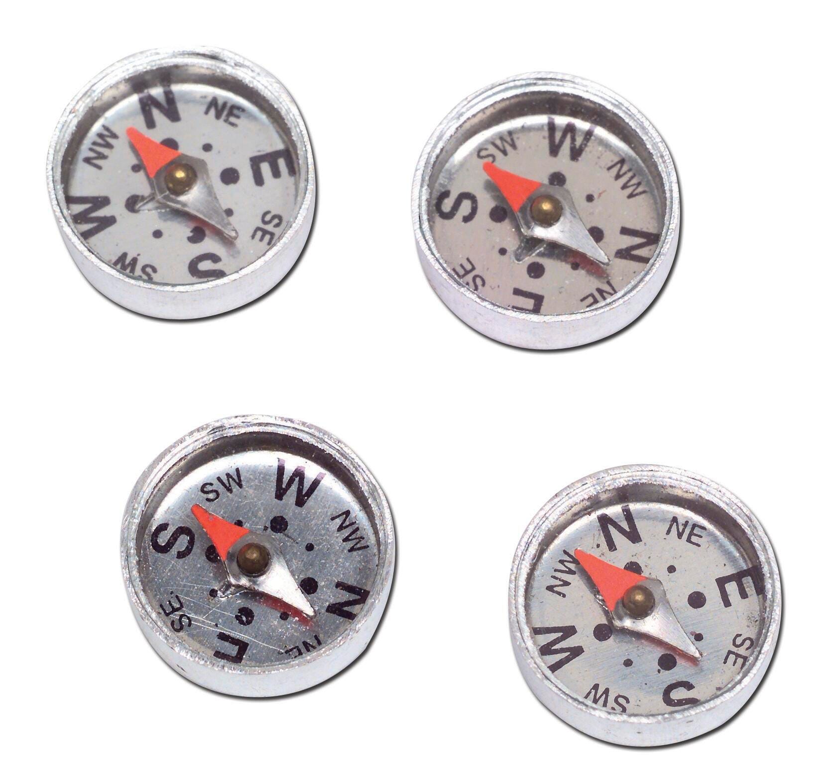 Frey Scientific Magnetic Field Detection Compasses, 5/8 inch Diameter, Set of 4, Item Number 562352